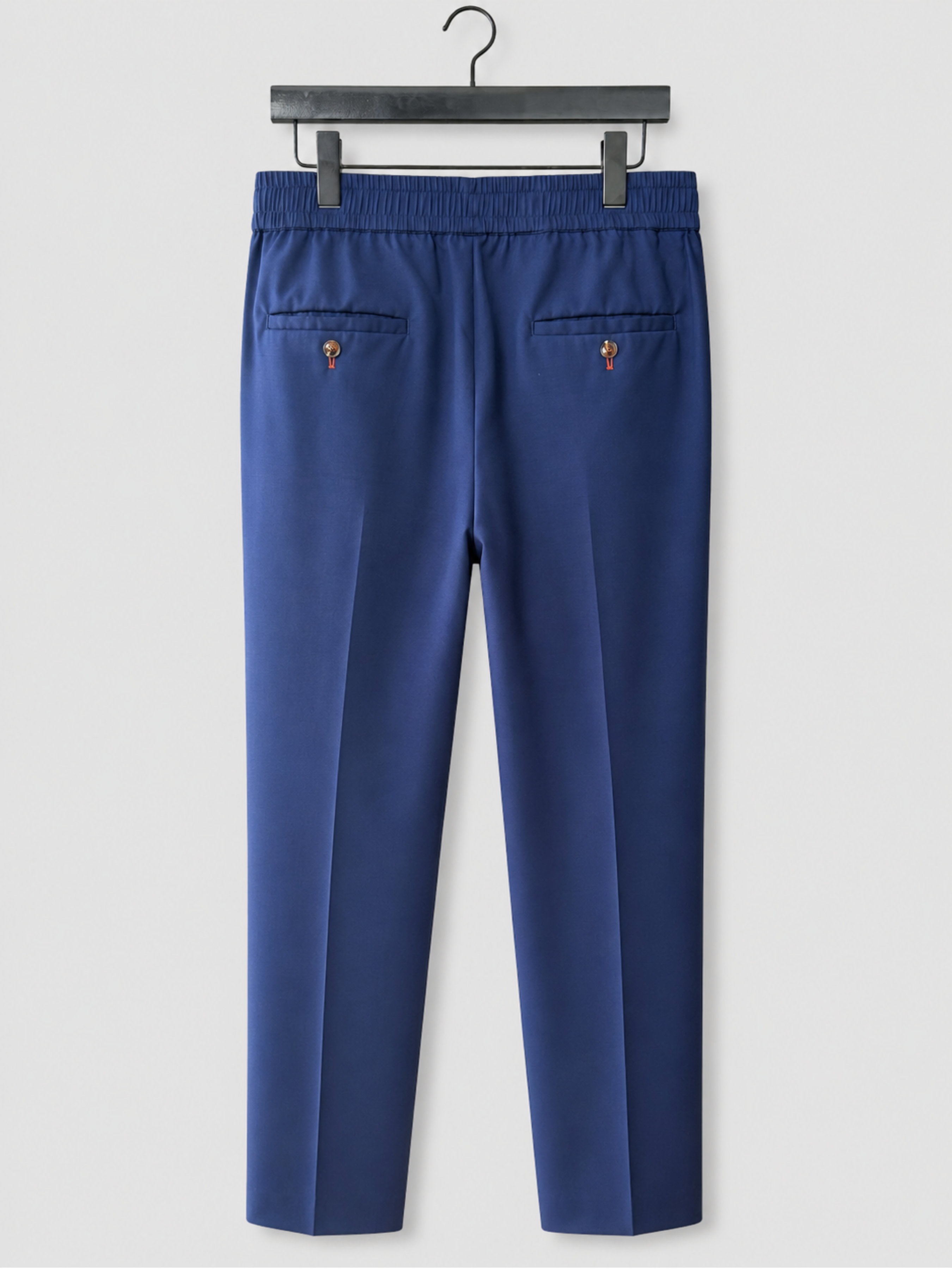 Dark Navy Drawstring Pant with Elastic Waistband