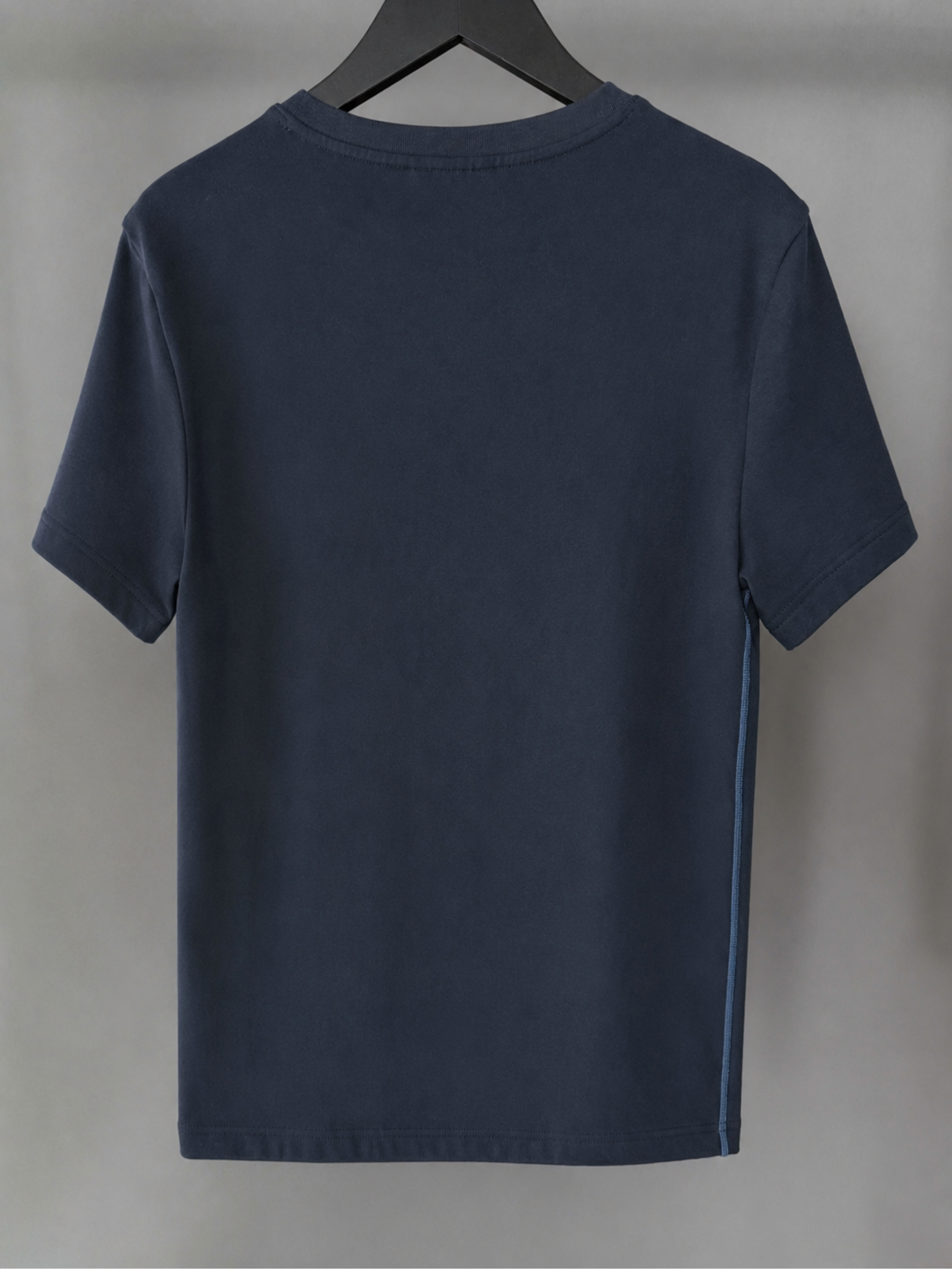 Navy blue standard crew neck