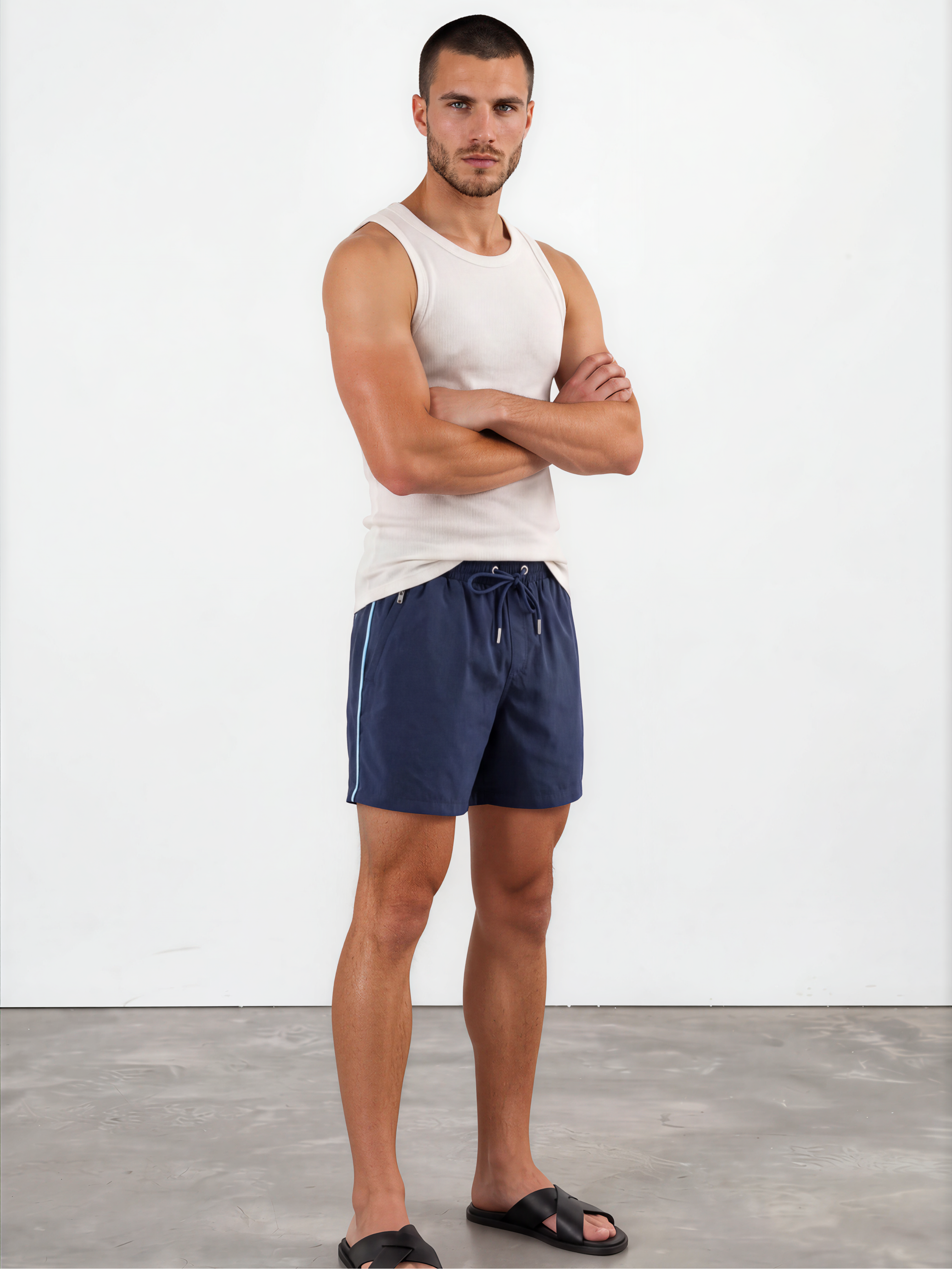 Dark Navy Swim Short