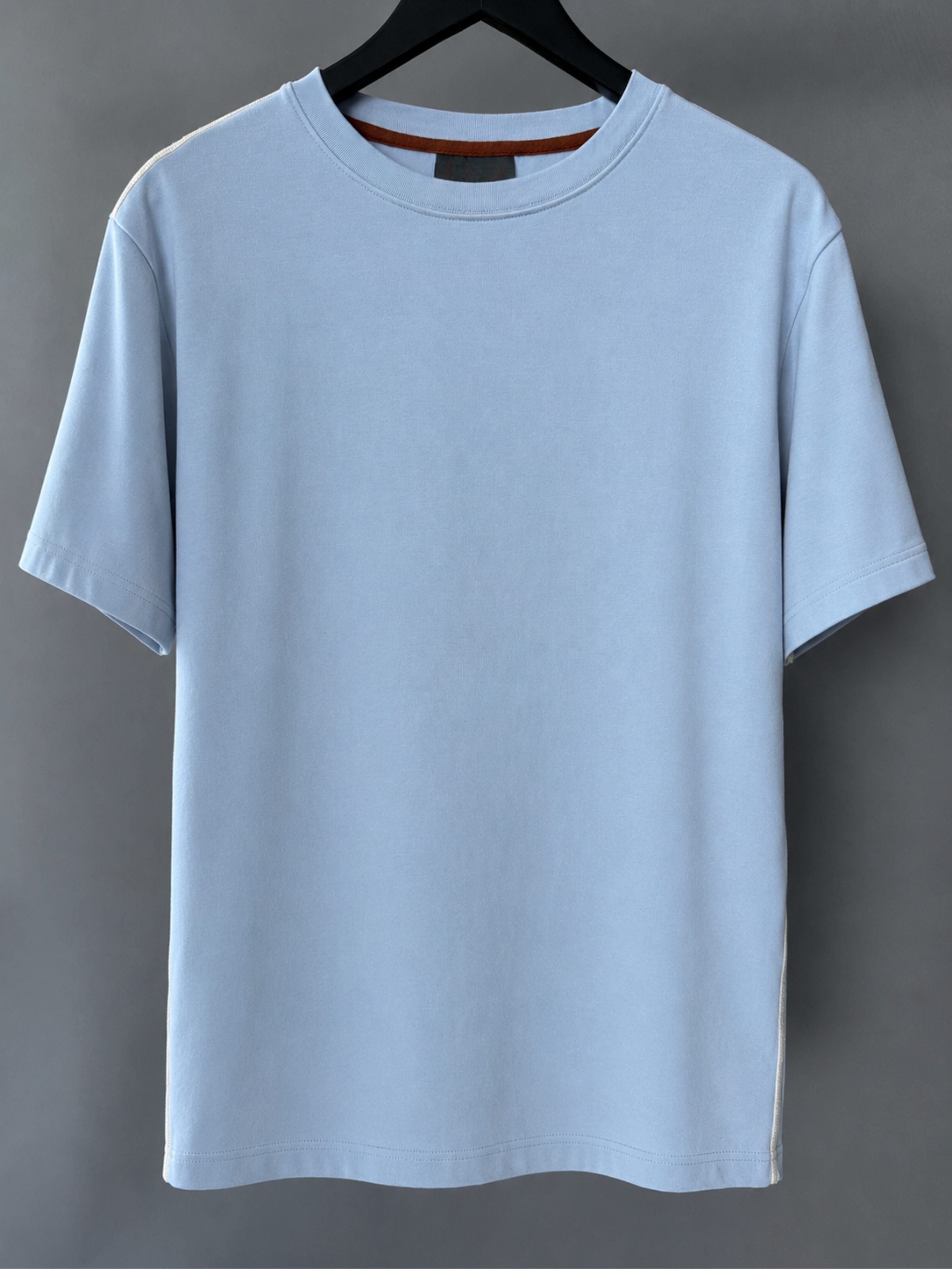 Powder blue crewneck tee shirt