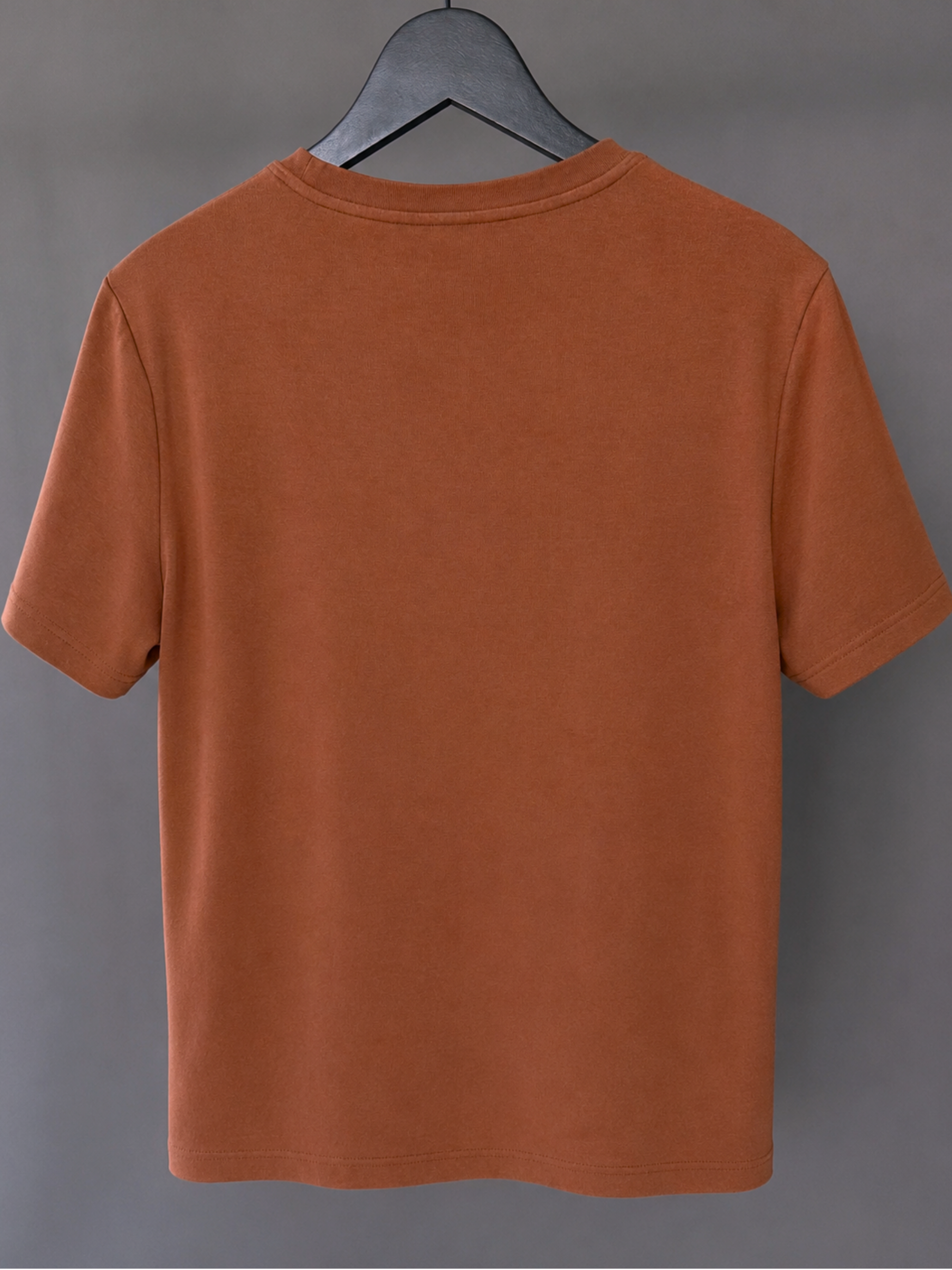 Saddle Brown standard crew neck tee