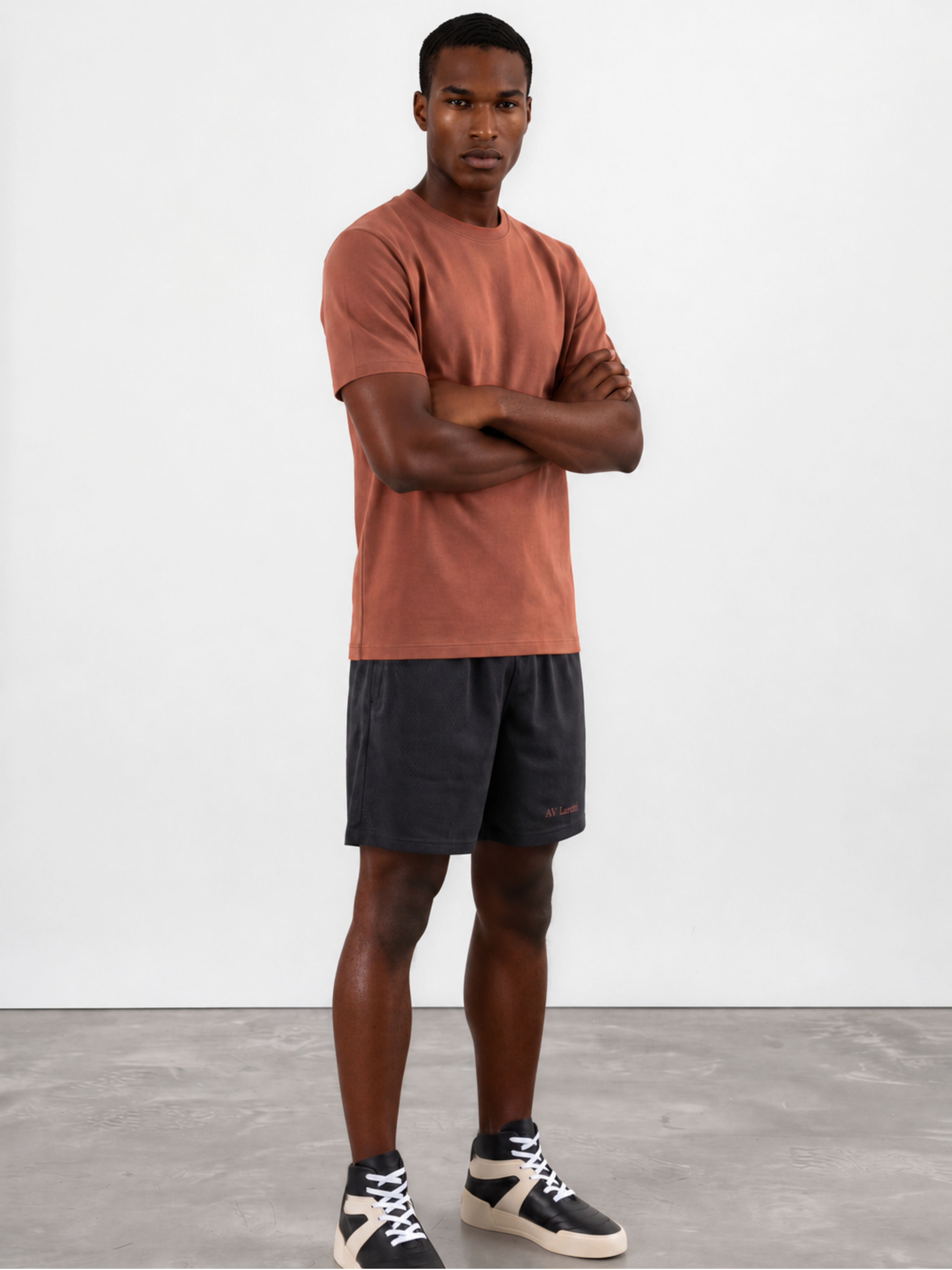 Black Short with Hidden Zipper Pockets