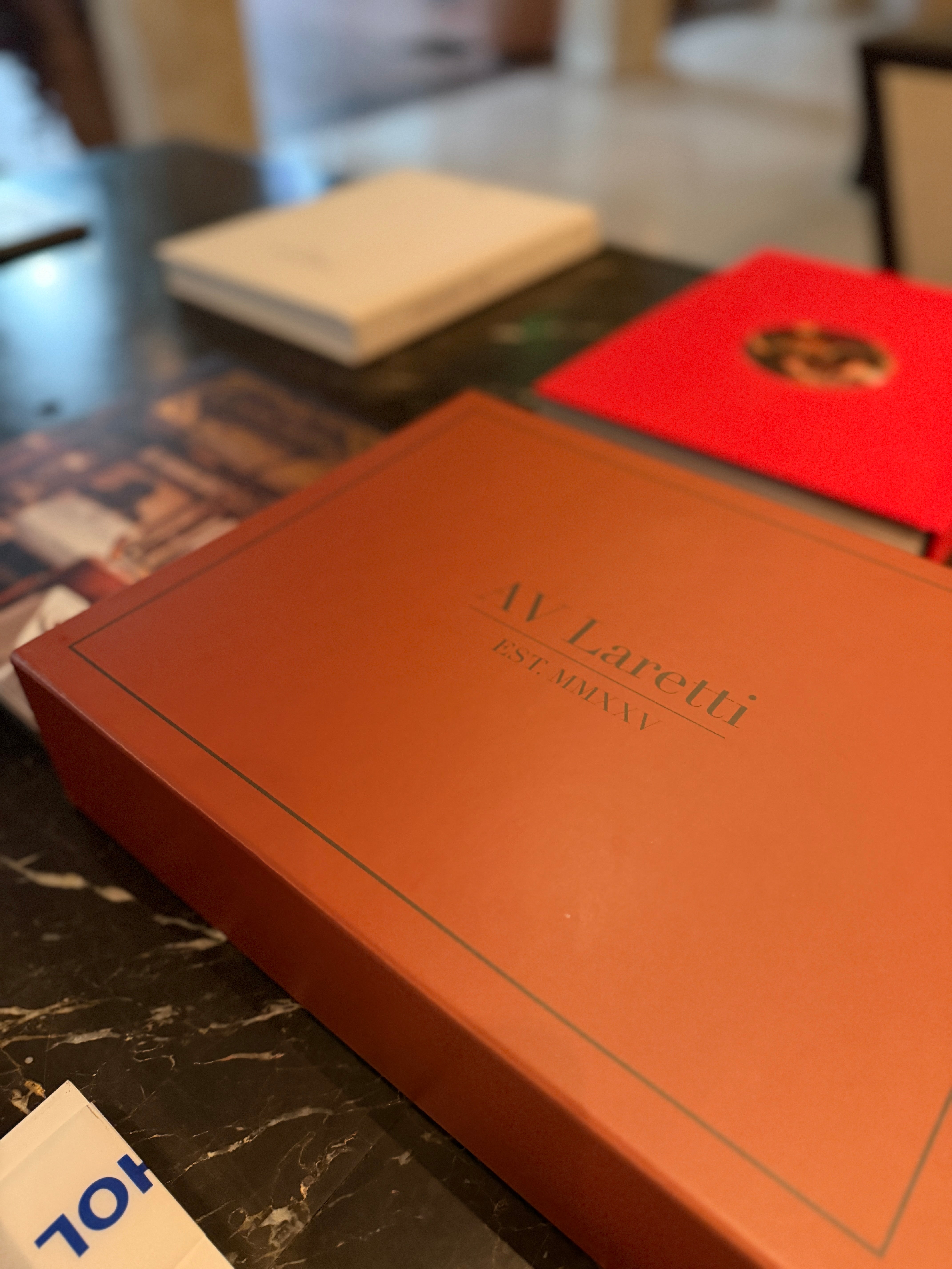 Luxury gift wrap box