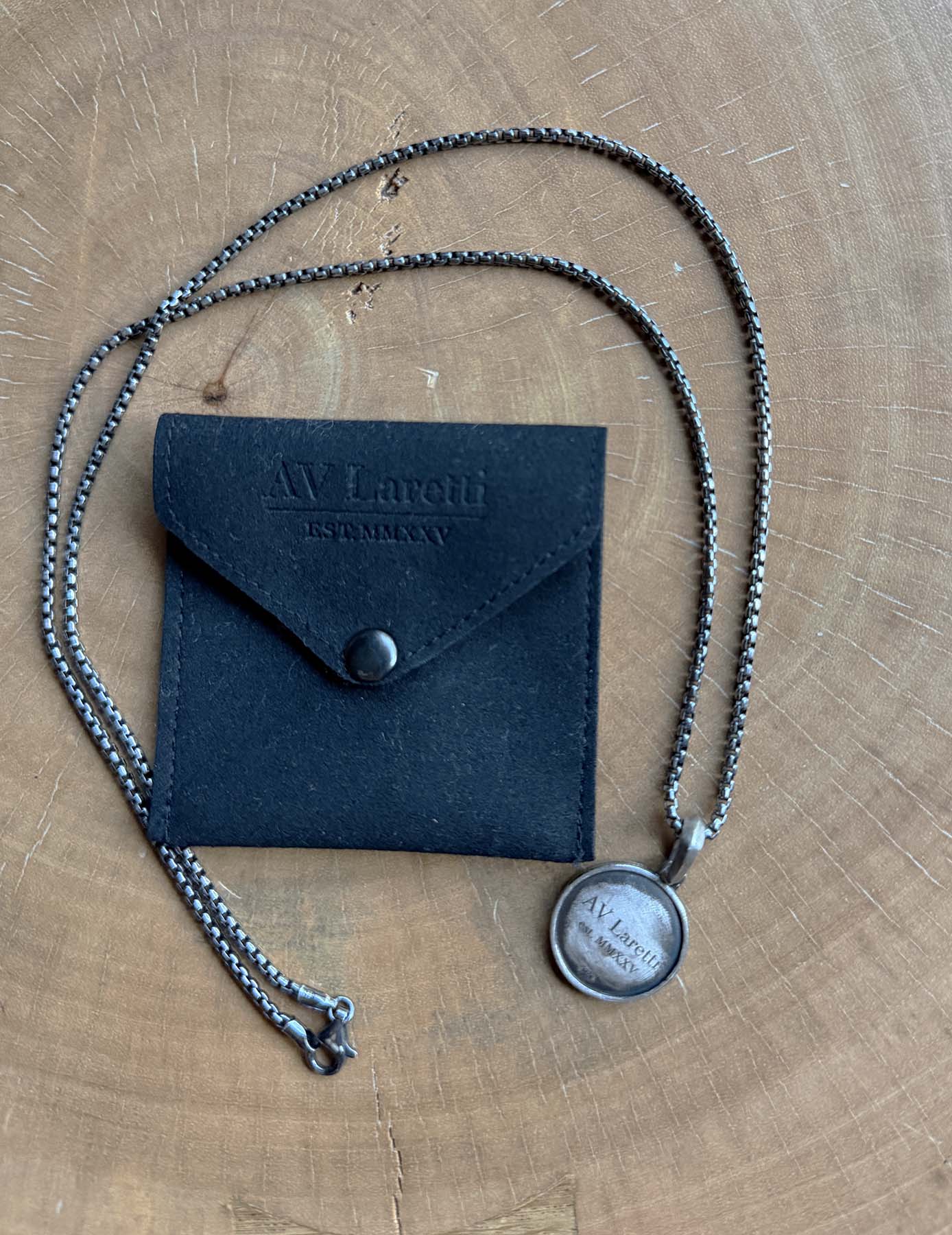 Sovereign Edge Sterling Silver Pendant
