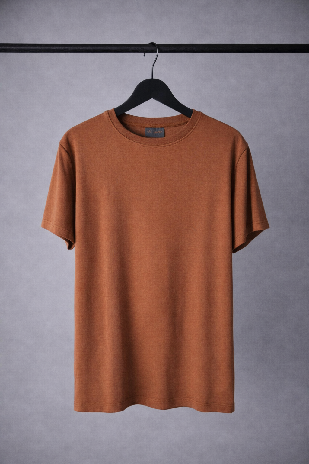 The standard crew neck in desert brown