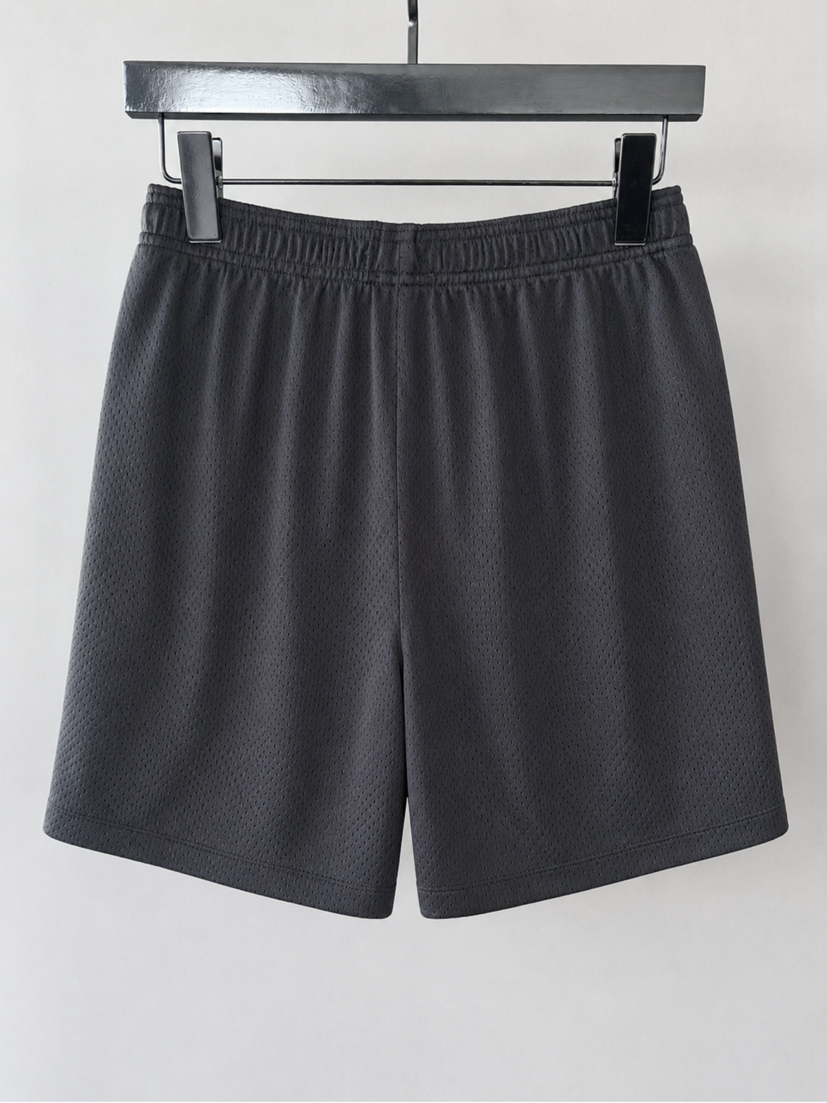 Black Short with Hidden Zipper Pockets