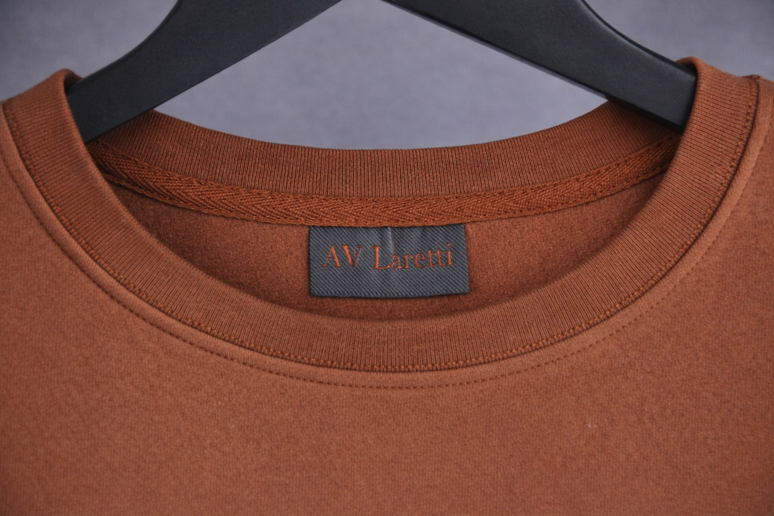 Saddle Brown standard crew neck tee