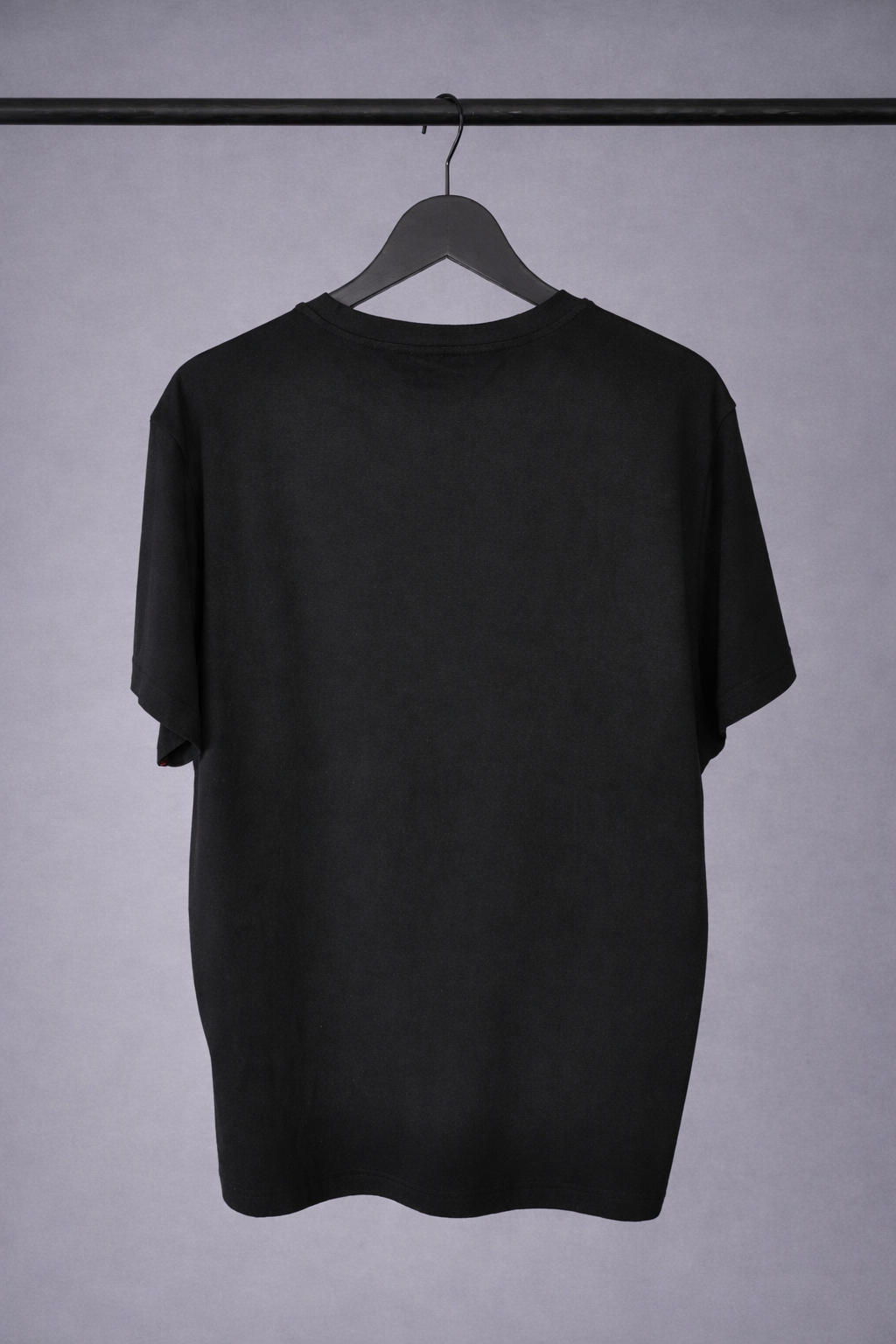 The standard crew neck in black