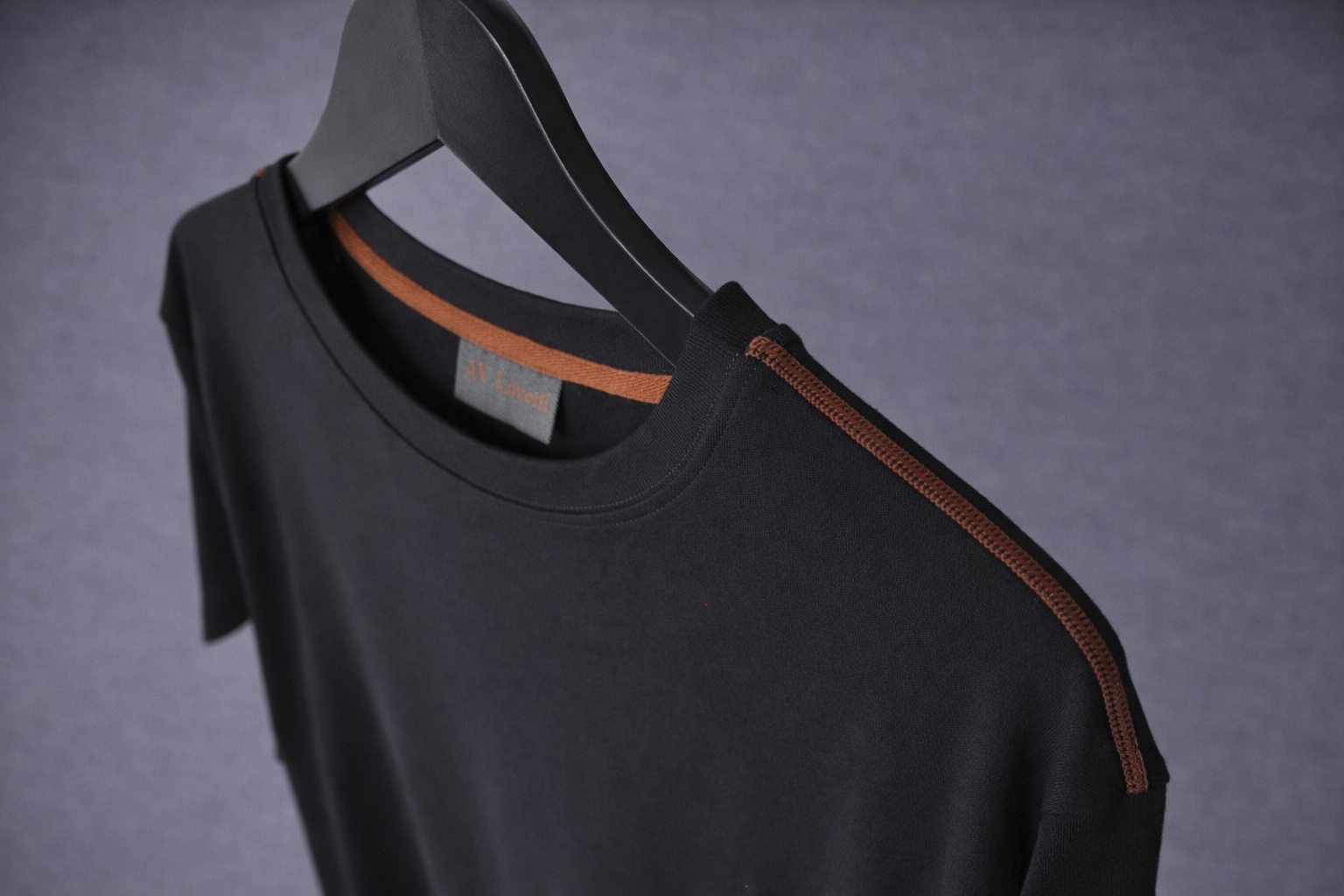 The standard crew neck in black