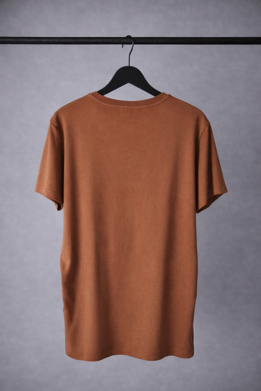 Saddle Brown standard crew neck tee