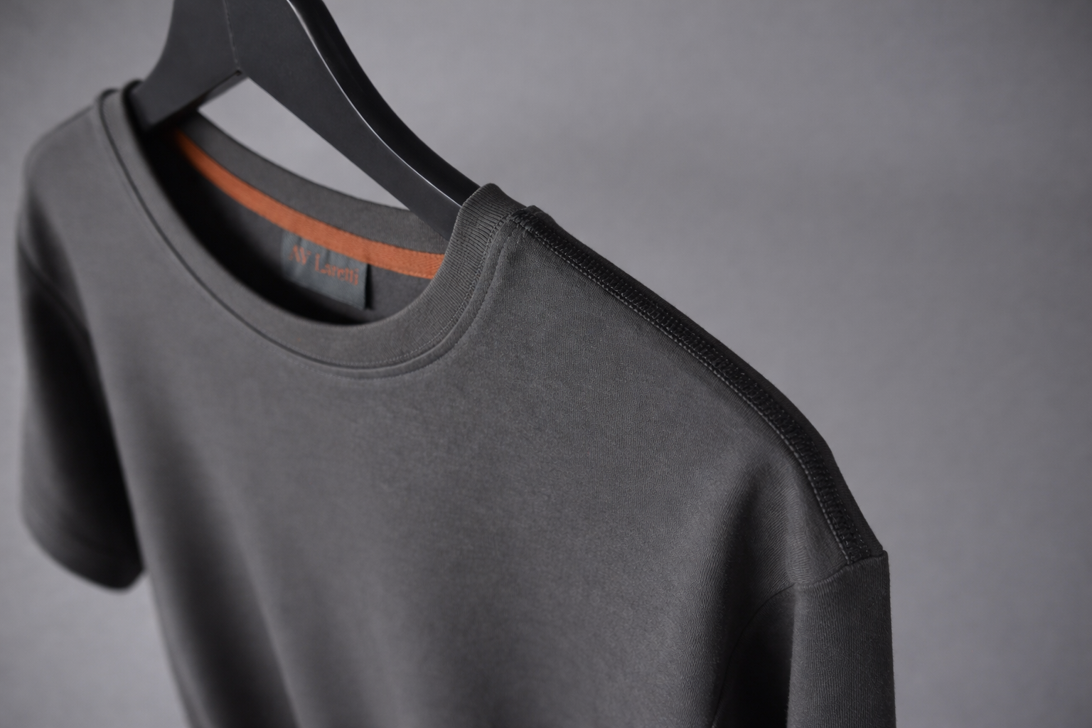 Charcoal grey crewneck standard tee