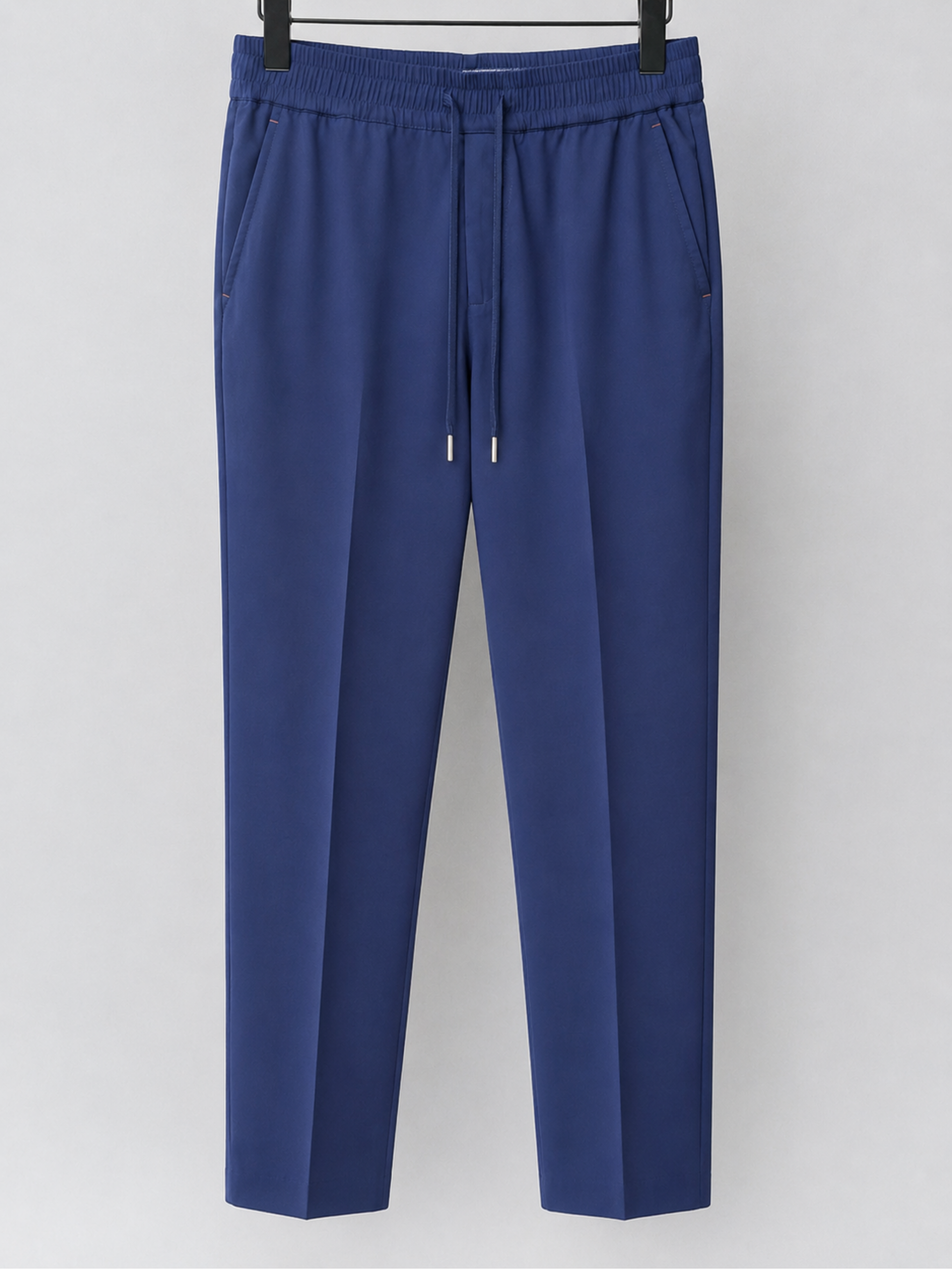 Dark Navy Drawstring Pant with Elastic Waistband