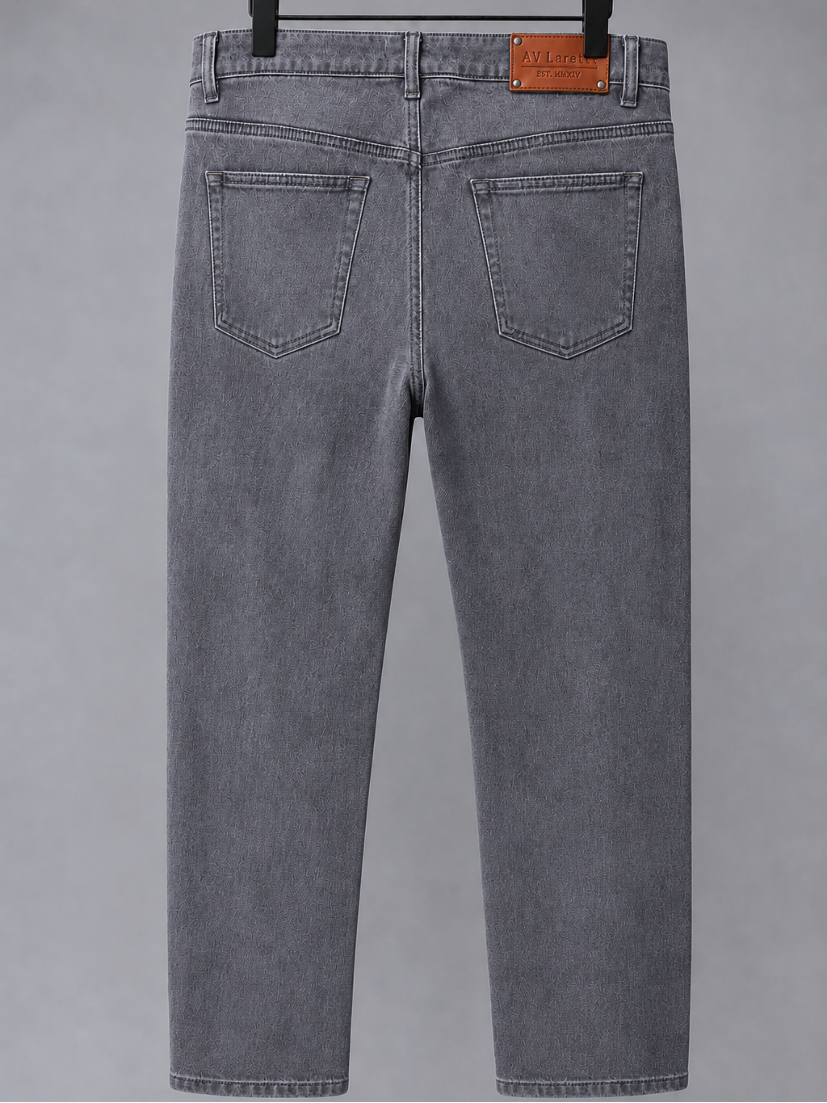 Charcoal Grey Twill Jean