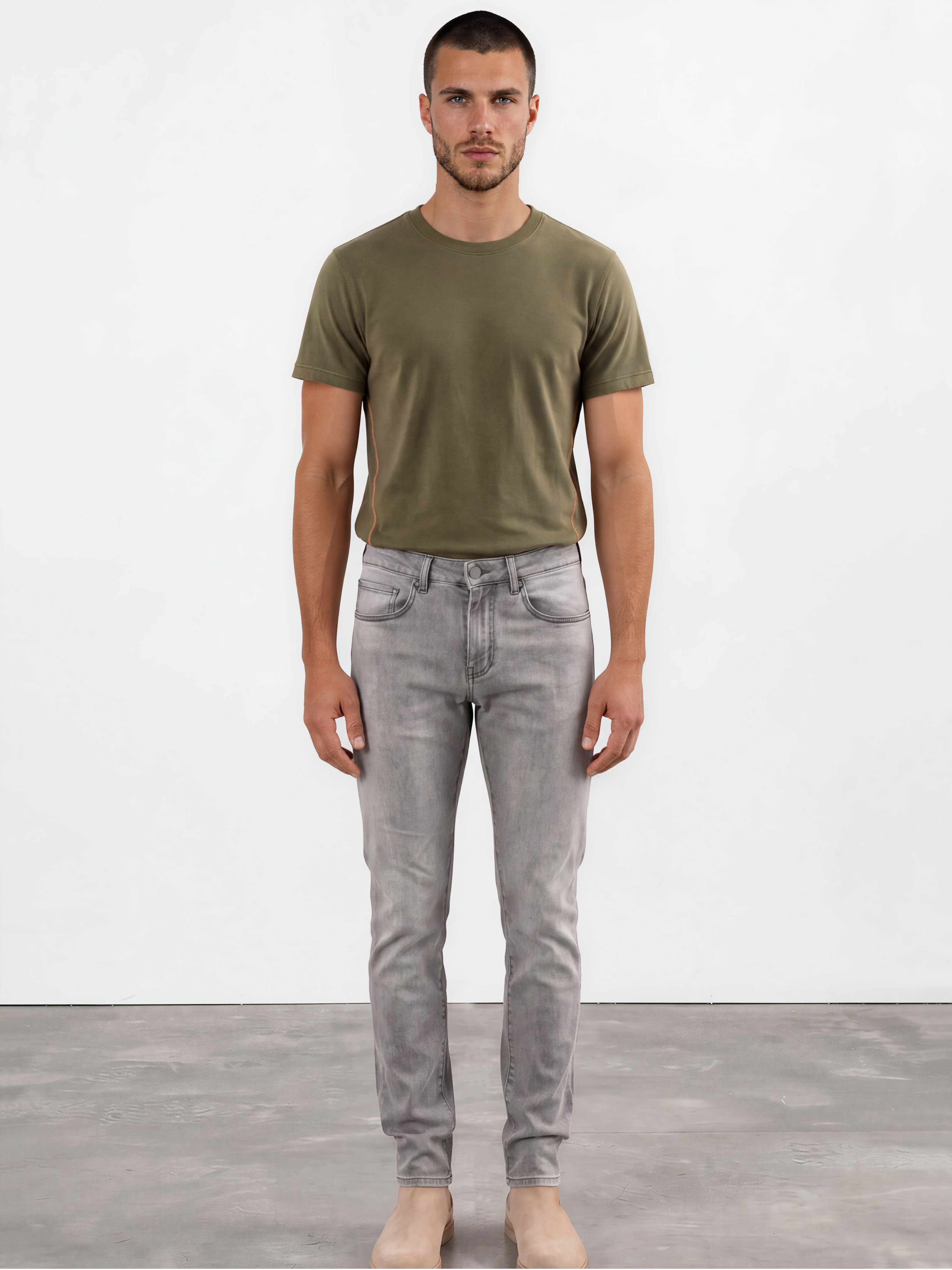 Olive green standard tee