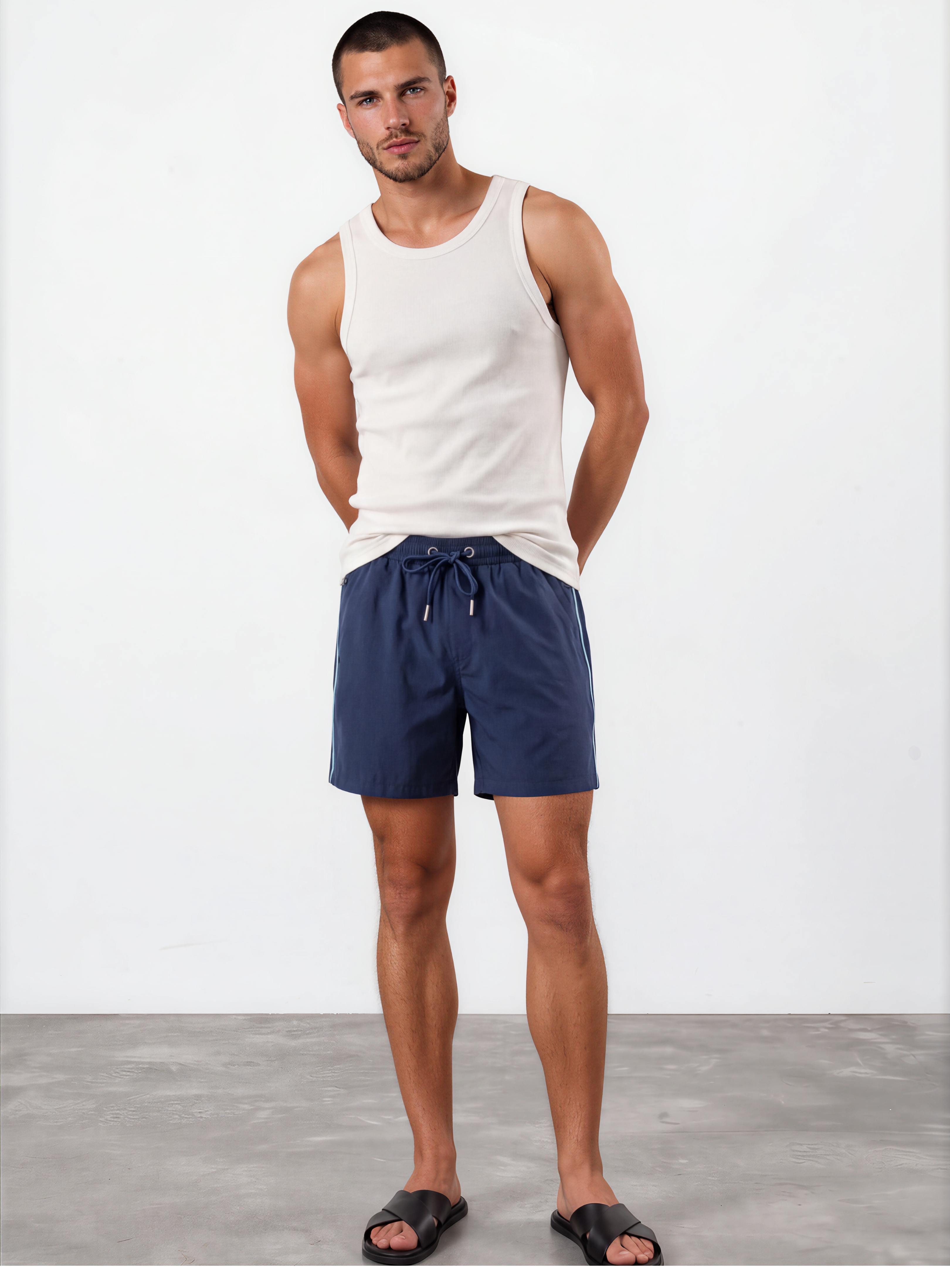 Dark Navy Swim Short