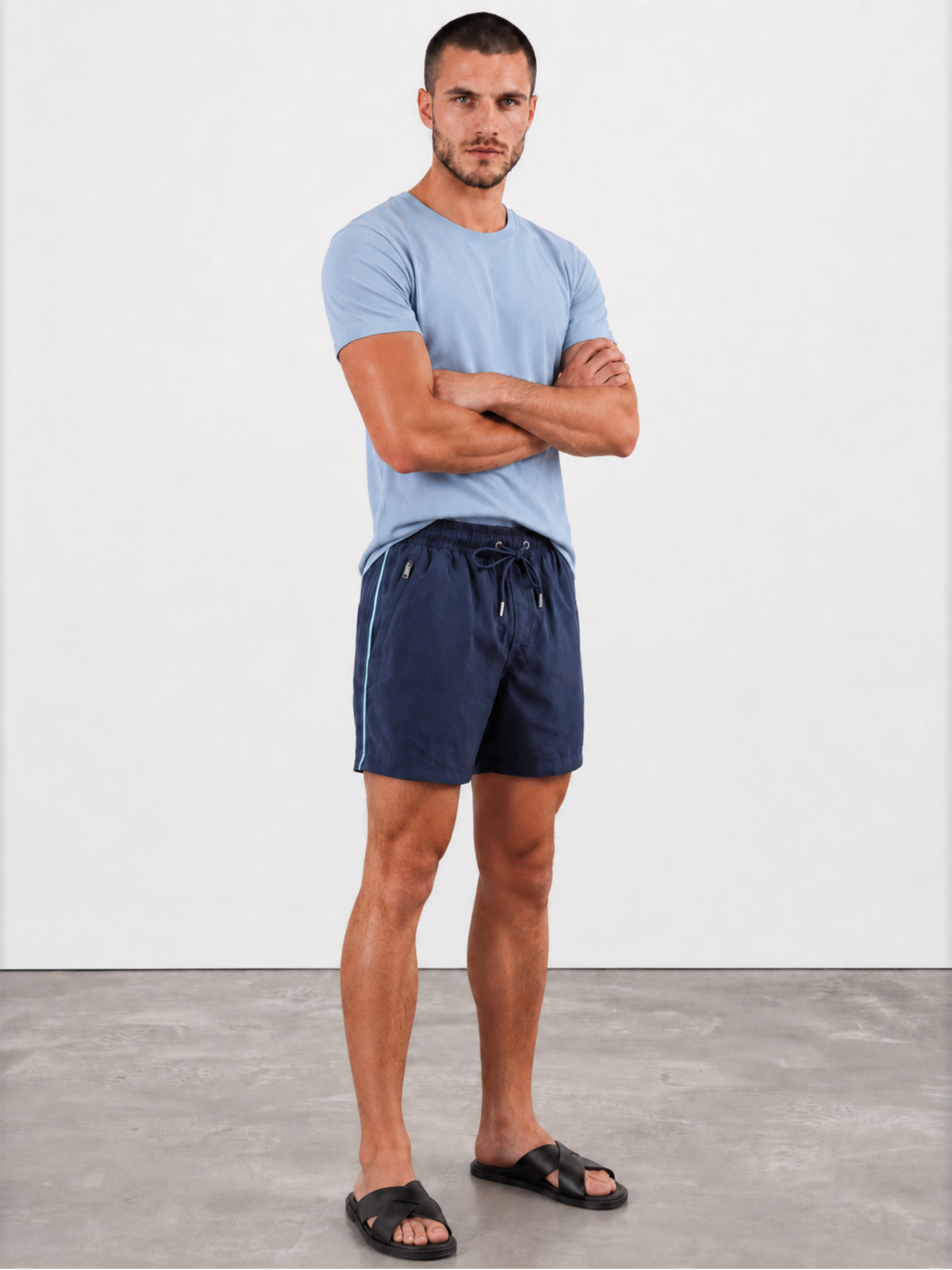 Dark Navy Swim Short