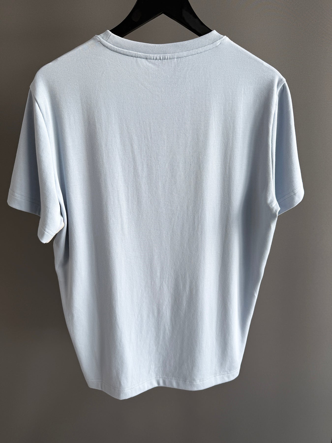 Powder blue crewneck tee shirt