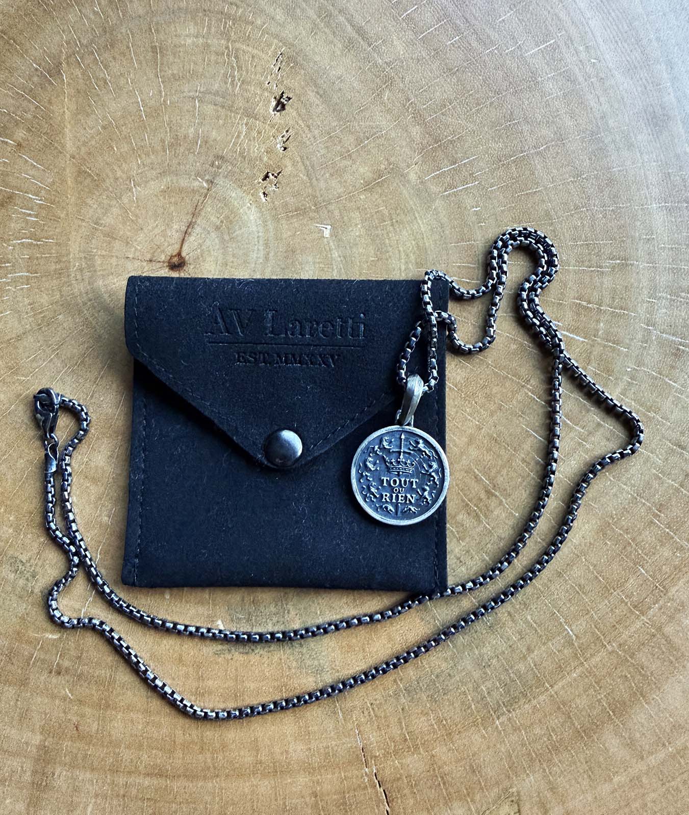 Sovereign Edge Sterling Silver Pendant