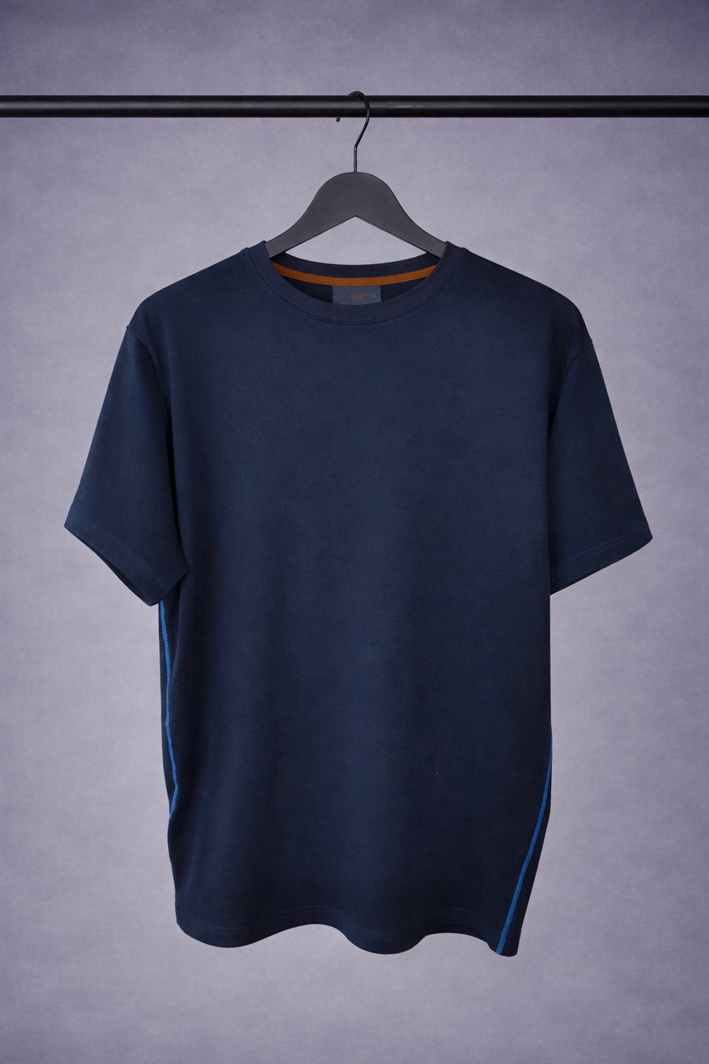 The standard crew neck in dark navy