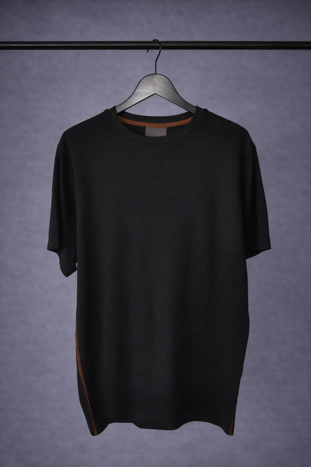 The standard crew neck in black